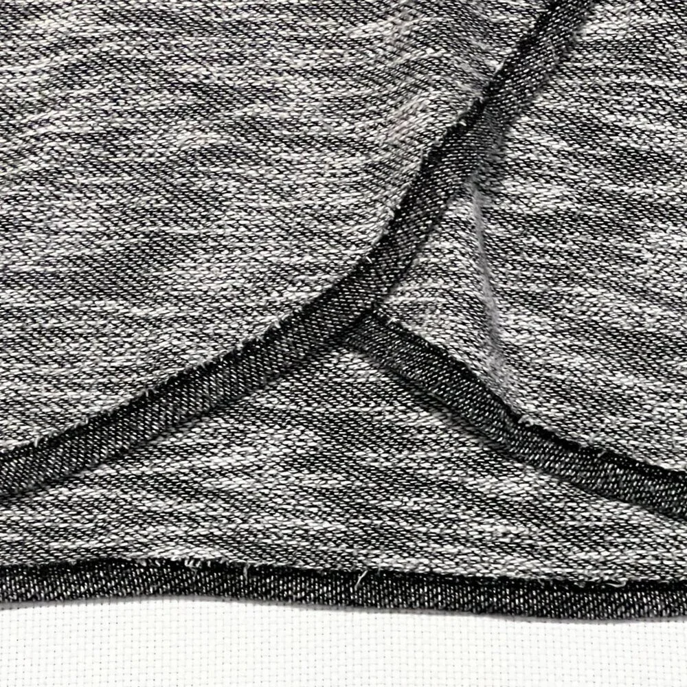 Calvin Klein Performance Gray Cowl Neck Pullover Sweater Crossover front Size XL